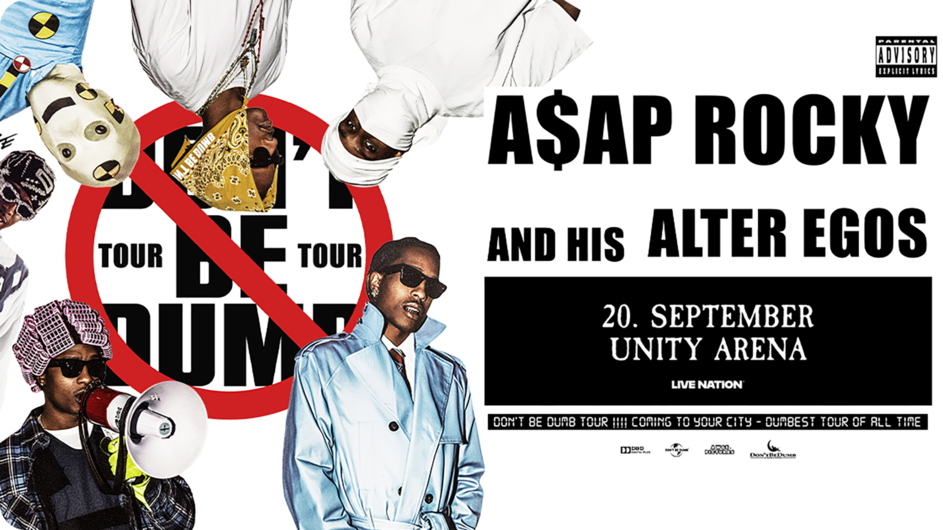 ASAP ROCKY konsertplakat