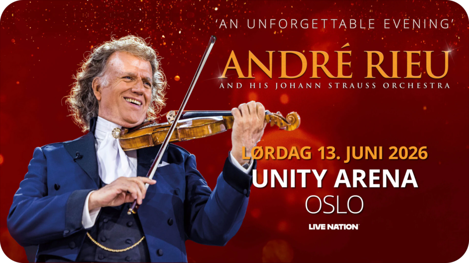 André Rieu 2026 plakat