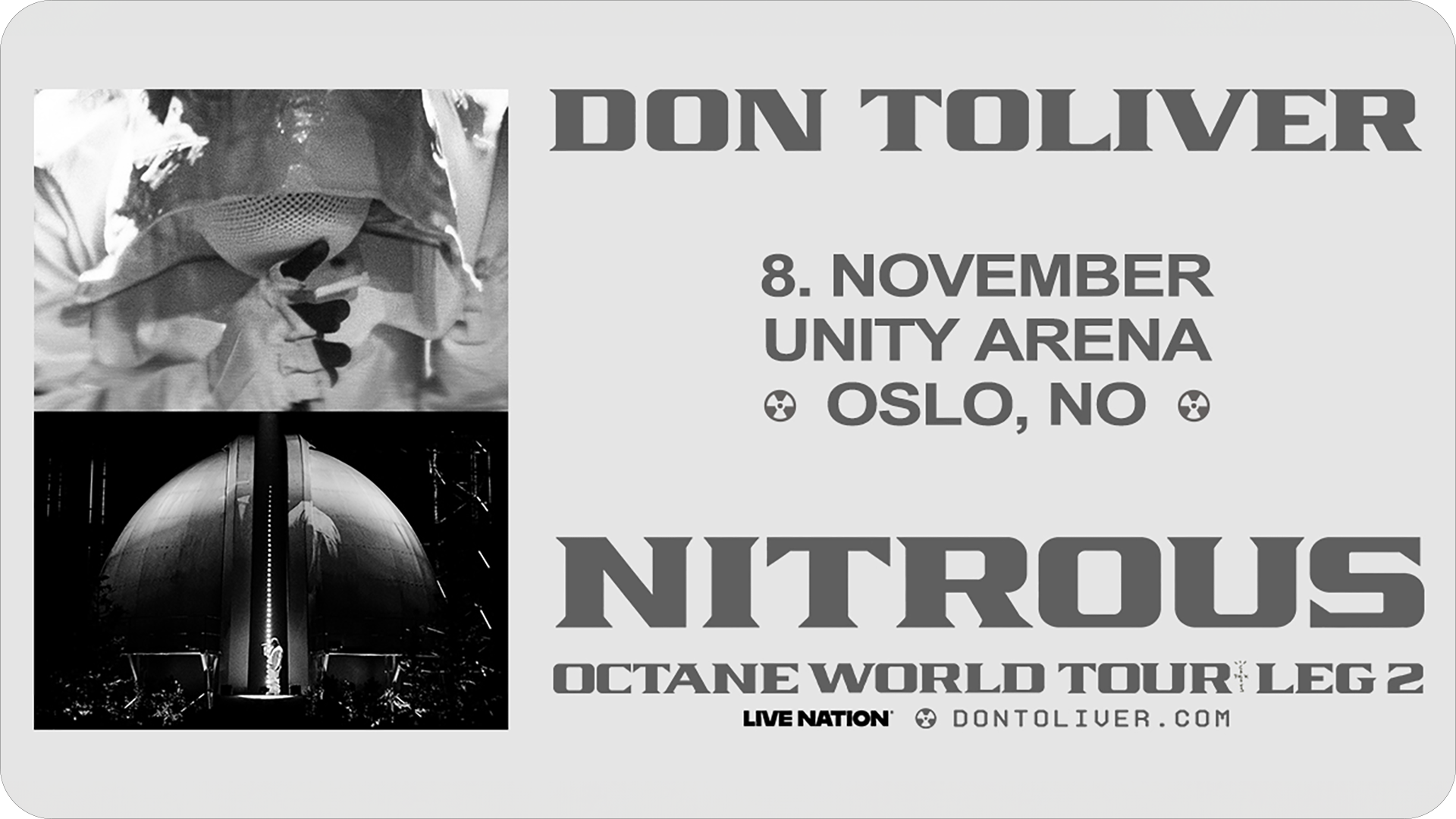 Don Toliver konsertplakat