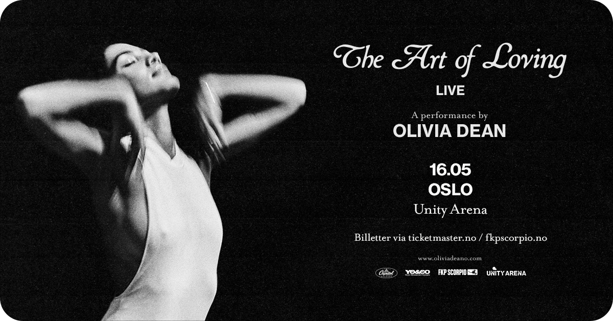 OLIVIA DEAN KONSERTPLAKAT