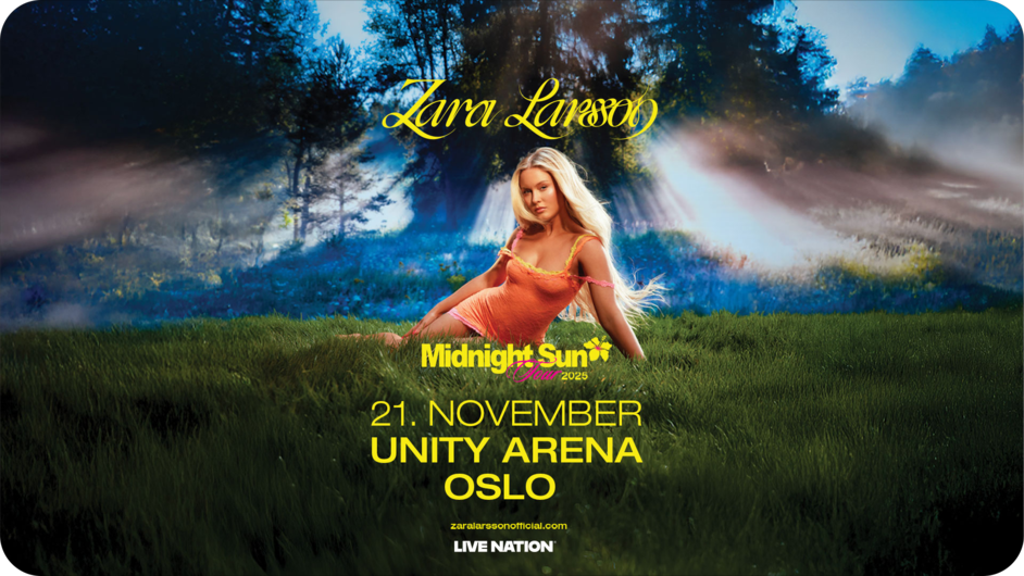 ZARA LARSSON KONSERTPLAKAT