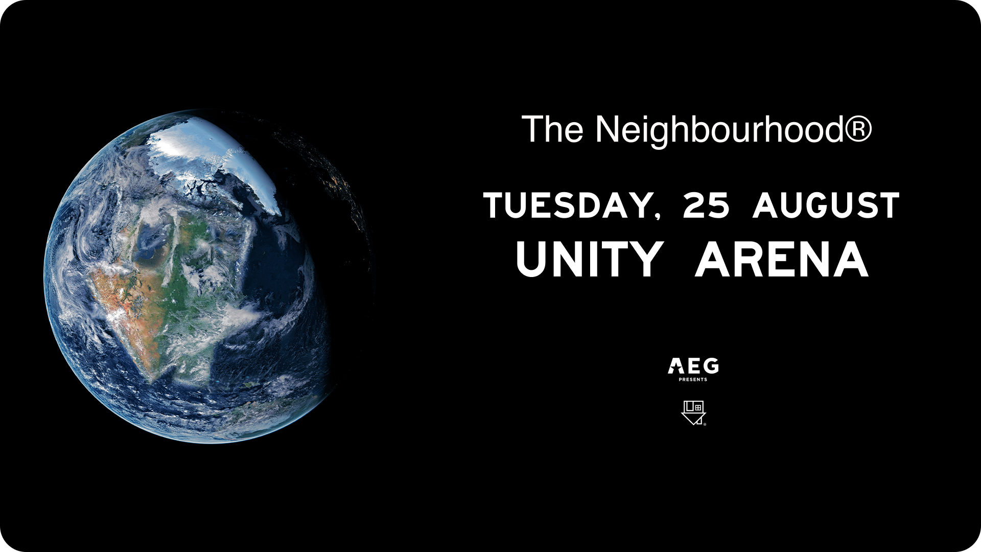 the neighbourhood konsertplakat